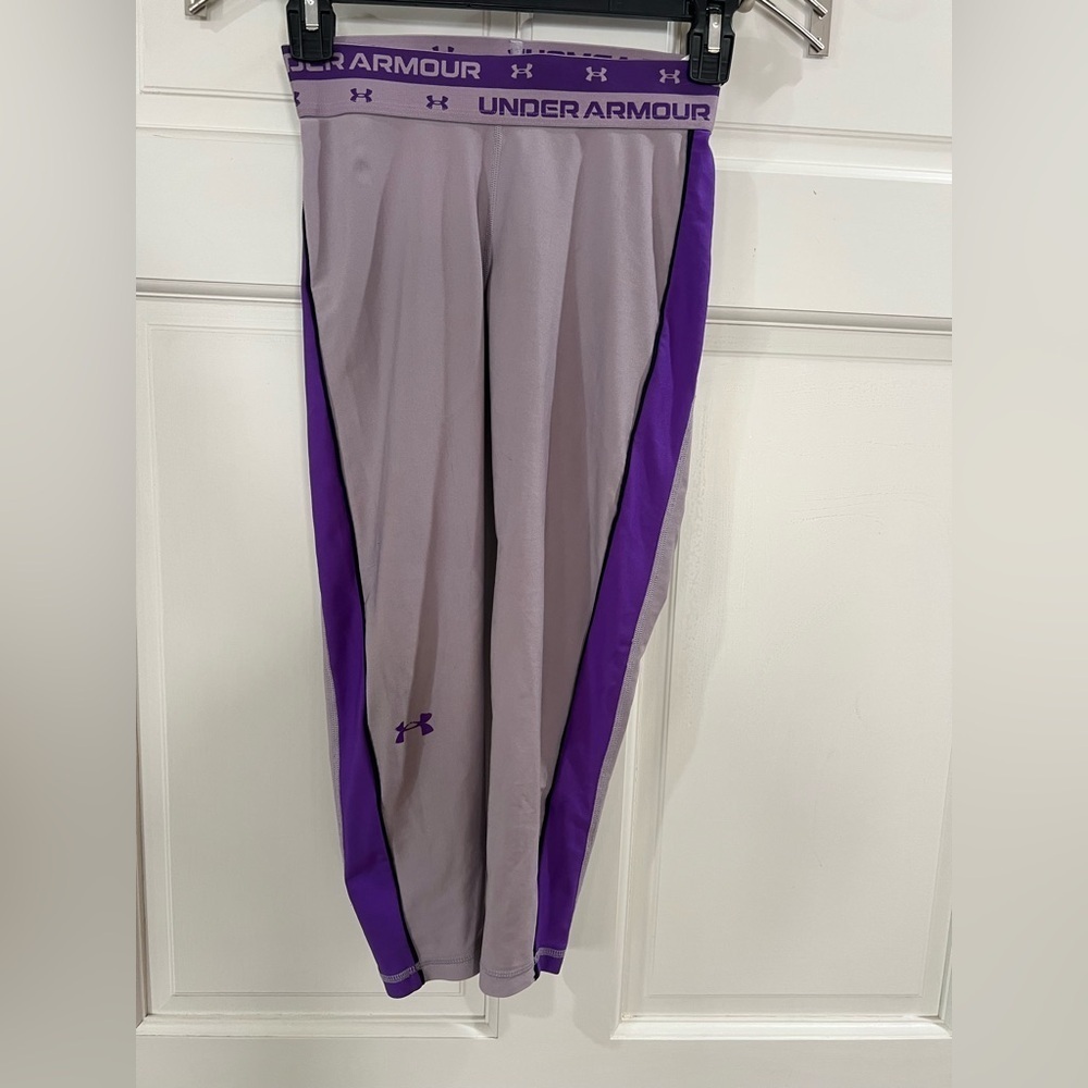 Under Armour Girl's Youth Activewear Leggings Size Medium